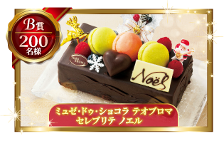 B賞:ミュゼ・ドゥ・ショコラ テオブロマ セレブリテ ノエル